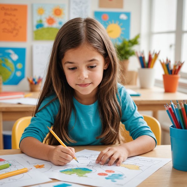 Quels sont les conseils pour organiser un concours de dessin pour enfants avec des thèmes écologiques?